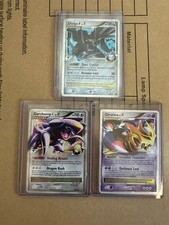Giratina LV.X DP38 Garchomp C Lv. X & Dialga G Lv. X Holo Rare Lot LP picture