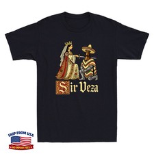 Sir Veza Knight Pun Meme Funny Graphic Humor Quote Men's Short Sleeve T-Shirt picture