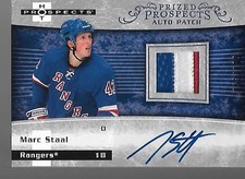 2007-08 Fleer Hot Prospects #253 Marc Staal - SN #053/199 picture