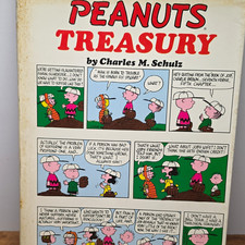 Peanuts Treasury by Charles M. Schulz HC 1968 6th Printing Dust Jacket picture
