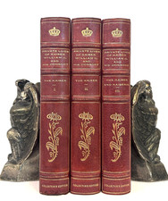 Private Lives of Kaiser William II- 1909- Leather 3 Vol. Set- German Emperor picture