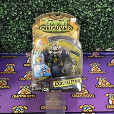 TMNT Mini Mutants Exoskeleton Leonard 2008 Playmates Toys Sealed READ picture