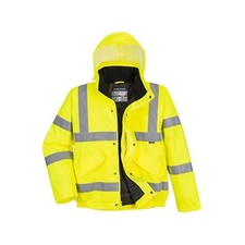 US463YERXXL Portwest Hi-Vis Bomber Jacket Yellow 2X-Large NEW picture