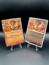 Moltres 014/094 Holo + Reverse Holo 2 Card Set Pokémon TCG Phantasmal Flames picture