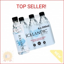 Icelandic Glacial Natural Spring Alkaline Water, 500 ml / 16.9 Fl Oz (Pack of 6) picture