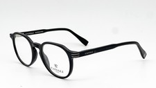 NEW CANALI CO314 C02 BLACK AUTHENTIC EYEGLASSES 49-20 picture