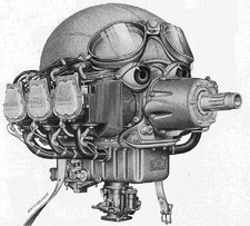 Boris Artzybasheff Anthropomorphic Machine Surreal Illustration Art Print picture