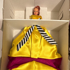 Barbie Bill Blass Limited Edition Fashion Doll Yellow Gown in Opened Box picture