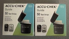 100 Accu-Chek Guide Strips Exp. 02/2027-12/2027 Cosmetic Imperfections picture