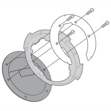 Givi BF22 Tanklock Flange Fits BMW (Models in Description) Sport Touring urba... picture