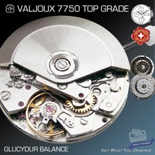 MOVEMENT ETA VALJOUX 7750, AUTOMATIC, TOP GRADE, GLUCYDUR BALANCE picture