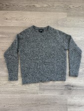 Bonobos Wool Blend Crewneck Sweater Men's Large Grey Marled picture