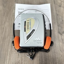 Sony Walkman WM-FX197 AM/FM Cassette Player - New Belt - Reconditioned picture