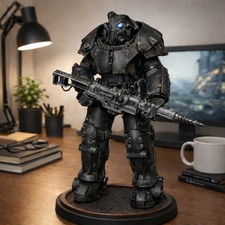 Fallout X-01 Enclave Power Armor Figure picture