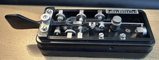 Used Hi-Mound BK-100 Semiautomatic Radio Telegraph Key Coffin Bug Japan No Cover picture