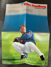 1997 Fleer Sports Illustrated Ryne Sandberg 5x7 Mini Poster MINT* picture