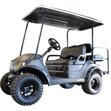 GTW Yamaha Drive2 Golf Cart Black Fender Flares (2017-Up) - Set of 4 picture