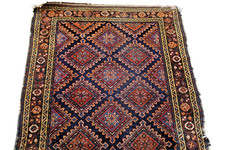 Antique Kurdish Village Rug, c.1920 | 4x6 picture