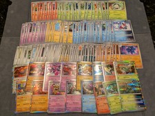 Pokemon Twilight Masquerade Complete Common/Uncommon/Holo Rare Set 147 Cards NM picture