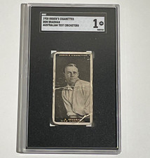 DON BRADMAN Rookie Card - 1928 Ogden's Cigarettes - SGC 1🔥🔥🔥 picture