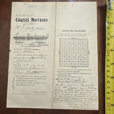 1901 State Of Minnesota Chattel Document With Dowagiac  Manufacturing Co. picture