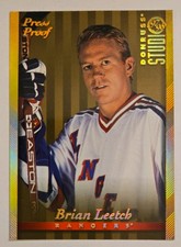 1997-98 Donruss Studio - Brian Leetch #86 Gold Press Proof /250 picture