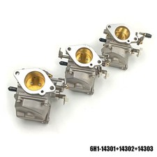 6H1-14301/14302/14303 Carburetor Assy Set For Yamaha Outboard Motor 90HP 90TLR picture