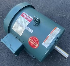 Leeson WattSaver Electric Motor C182T17FB52A 3HP 1760RPM 3 Phase 575 Volt TEFC picture