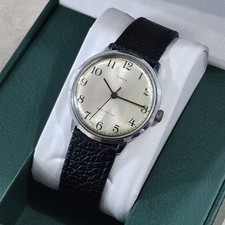 Vintage Timex Marlin 1979 Mechanical Mens Watch Champagne Dial M24 *Clean *Runs picture