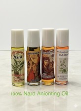 Bless Mary Magdalena 100% Nard Anointing Oil With Olive Leaf Bethlehem Holy Land picture