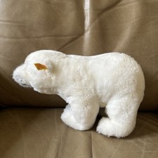 Steiff 5405/30 Polar Bear White Plush Teddy Bear West Germany Toy picture