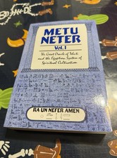 Metu Neter Vol 1: The Great Oracle of Tehuti by Ra Un Nefer Amen Trade Paperback picture