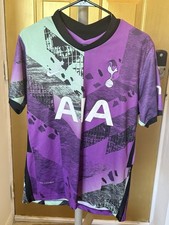 Nike Tottenham Hotspur Harry Kane #10 Soccer Jersey Men's L Purple/Black/Teal picture