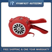 Hand Crank Siren Horn Manual Operated red Air Raid Alarm Siren 115-200DB 12V picture