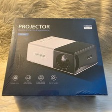 YG300 Mini LED Projector 1080P Supported HDMI USB AV Home Theater New Sealed picture