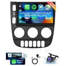 8 Core 4G+64G Android Car Stereo for Benz W163 ML320 ML350 ML400 ML500 1998-2005 picture