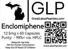 Enclomiphen 12.5mg x 60 Capsules picture