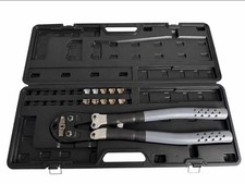 MD6-8  Crimper Hytool Hand Operated Compression Tool With  Case & 6 Dies.        picture