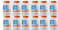 WHOLESALE 12 Pack Doctor's Best Vitamin D3 2000 IU 180 softgel each Exp 06/2027 picture