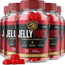 (5 Pack) Jelly Rock Gummies for Men – JellyRock Gummy Advanced Formula Energy picture
