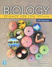 Biology: Science for Life with - Paperback, by Belk Colleen; Maier - Acceptable picture