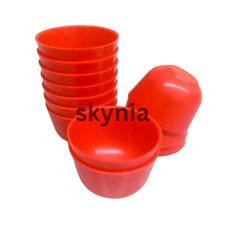 Talam Mold Puto Pichi Kueh Kutsinta Lompang Red Color Dessert 36 pieces 4.5cm picture