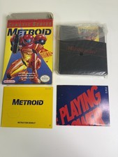 Metroid Classic Series Yellow Label Nintendo NES CIB Tested Video Game 1992 picture