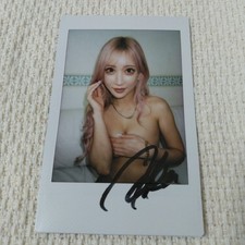 AIKA Auto Autographed Signed Cheki Photo Japan picture