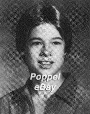 BRAD PITT High School Yearbook ACADEMY AWARD WINNER picture