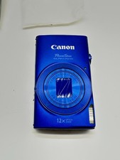 Blue Canon PowerShot ELPH 170 IS Digital Camera 20MP Tested Works w/ Charger picture