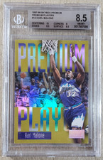 1997-98 Skybox Premium Players Karl Malone BGS 8.5 Utah Jazz #14 picture