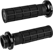ODI - Lock-On Waffle Style Grips Black/Black TBW | V31HTW-BB-B picture
