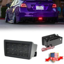 Set F1 style Smoked Lens LED Rear Fog Brake Light Kits For Subaru WRX STI XV picture