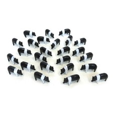 1/64th 25 pack of Black & White Pigs 12663 ZFN12663 picture